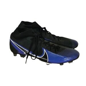 Nike Mercurial Superfly Soccer Cleats Black Purple Size 11